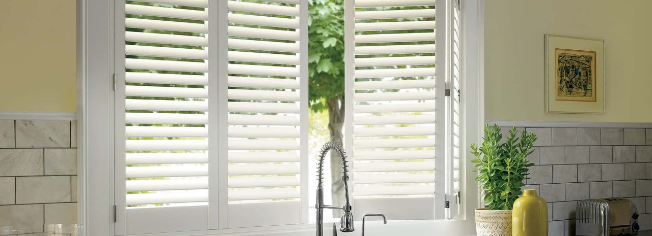 Why You Should Add Hunter Douglas Shutters Near Seminole, Florida (FL), including different styles and colors.